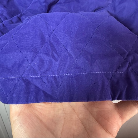 Burberry Quilted Barn Chore Jacket Coat Nova Check England Corduroy Collar Large - Picture 14 of 15